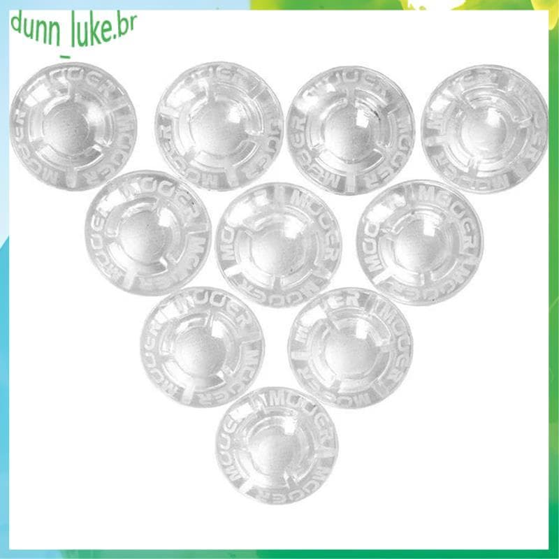 { BR2D } Protetor De Pedal De Guitarra 10pcs Vassouras Footswitch Toppers Acessórios De Efeitos Elétrica Pedais Amortece