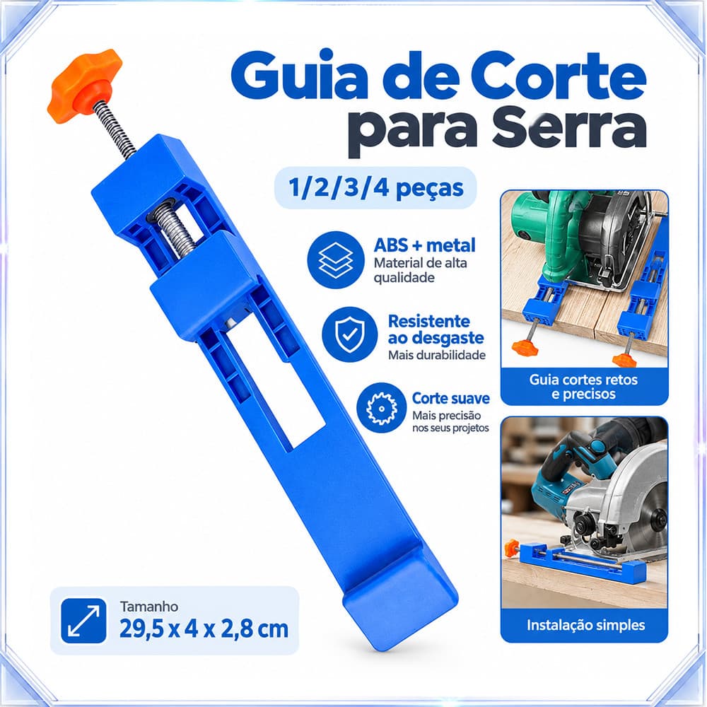 1/2/3/4 peças suporte para máquina de corte 29.5 X4x2.8cm ABS + Material metálico resistente ao desgaste corte suave