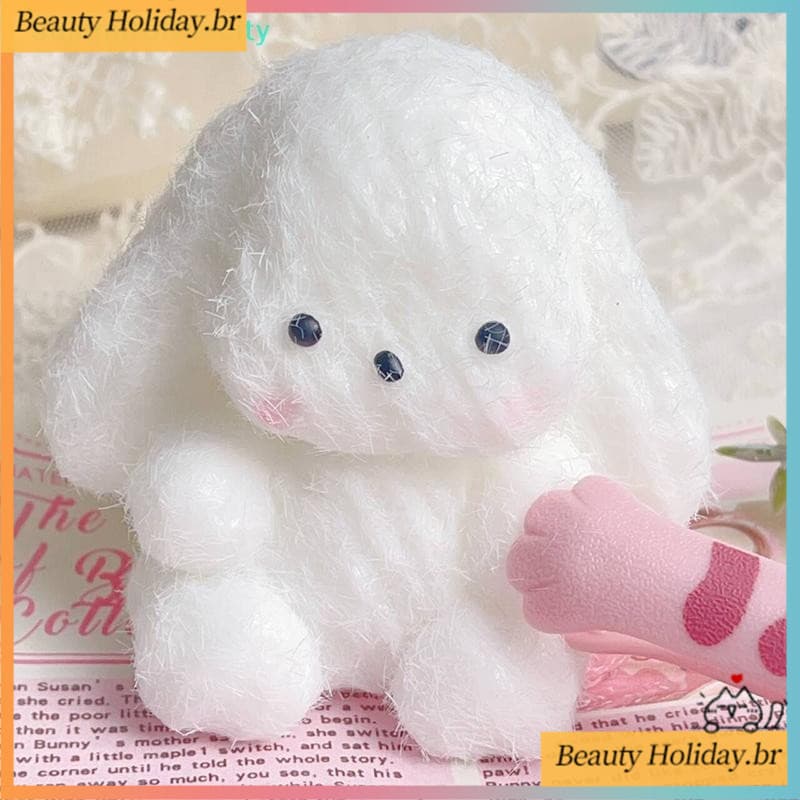 Summtoftopcity Kawaii Reunindo Coelho Taba Squishy Stress Relief Dpression Toy Squeeze Plush Rabbit Anti Fidget Toys Par