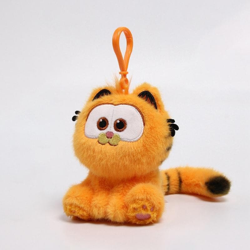 [largeloohg] GARFIELD Original Bonito Brinquedo De Pelúcia Macio Gato Boneca Desenhos Animados Plushie Chaveiro Pingente