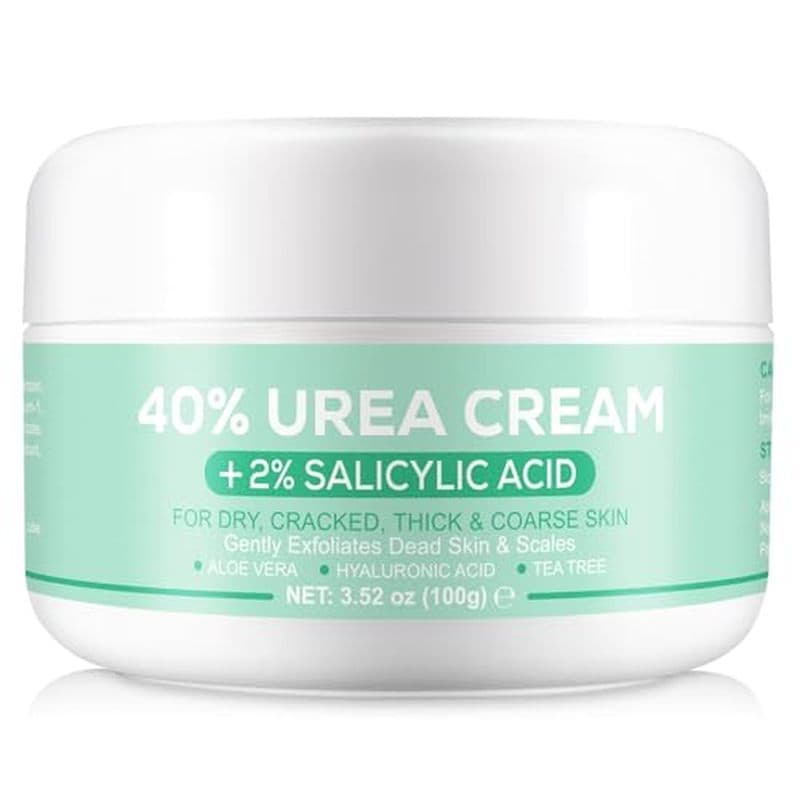 Creme De Ureia 40 Por Cento Para Pés Força Máxima , 40 % Plus 2 Ácido Salicílico Com Hialurônico , Tea Tree E Aloe Vera