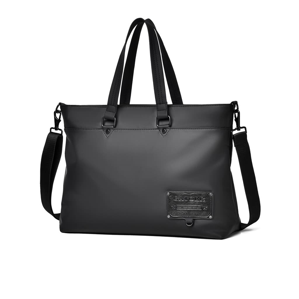 Street Wear bolsa masculina de grande capacidade maleta de negócios 15.6 arquivo saco de computador Commuter engrossado