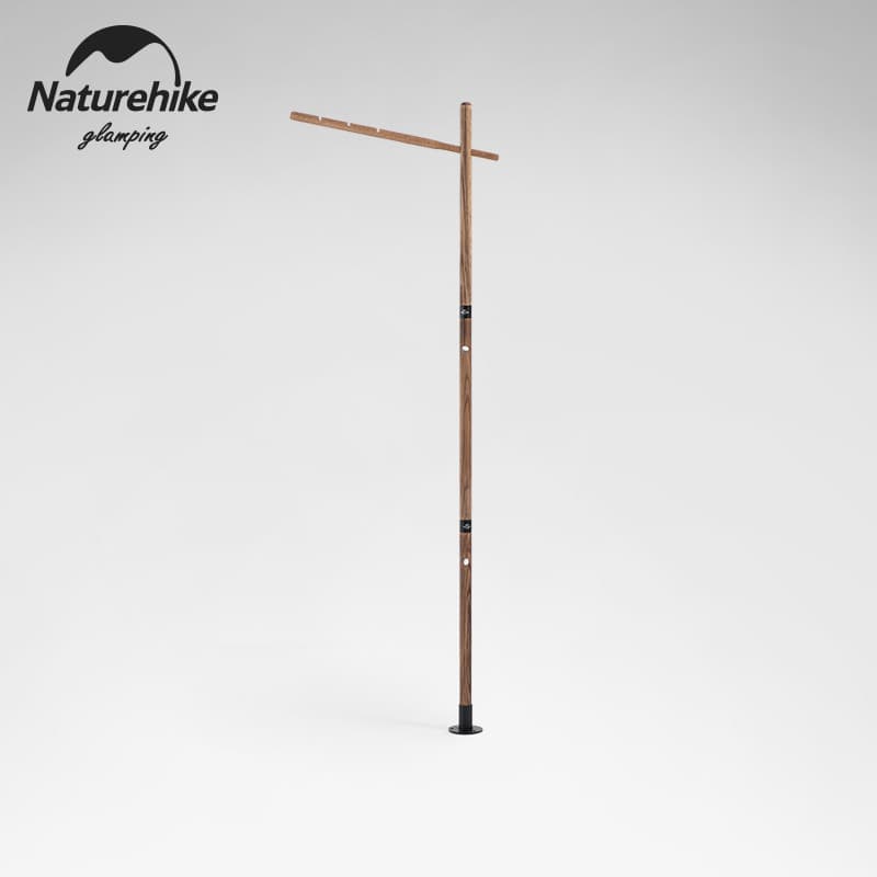 Naturehike Naturehike carvalho branco dobrável pólo de luz acampamento portátil luz acampamento madeira maciça suporte i