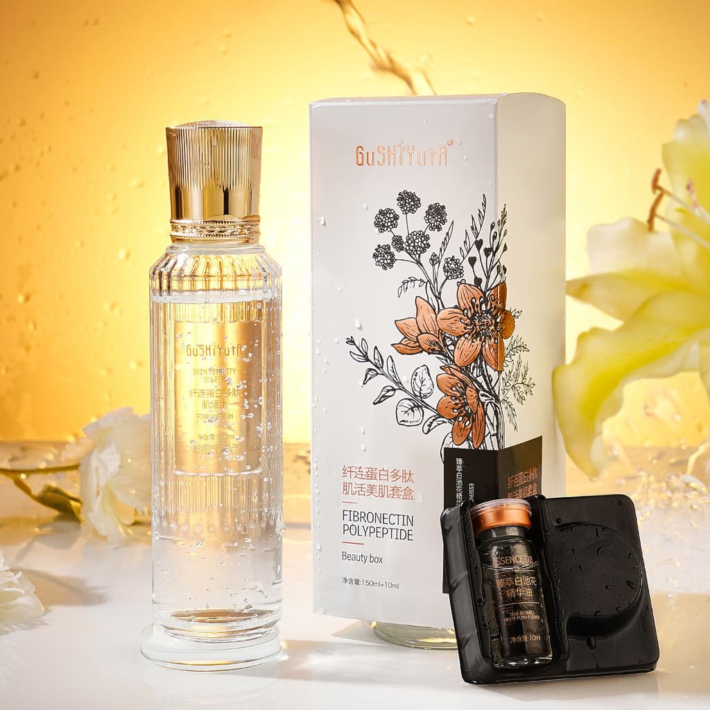 História com seu peptídeo de proteína pele revitalizante beleza conjunto de pele hidratante hidratante desbotamento linh