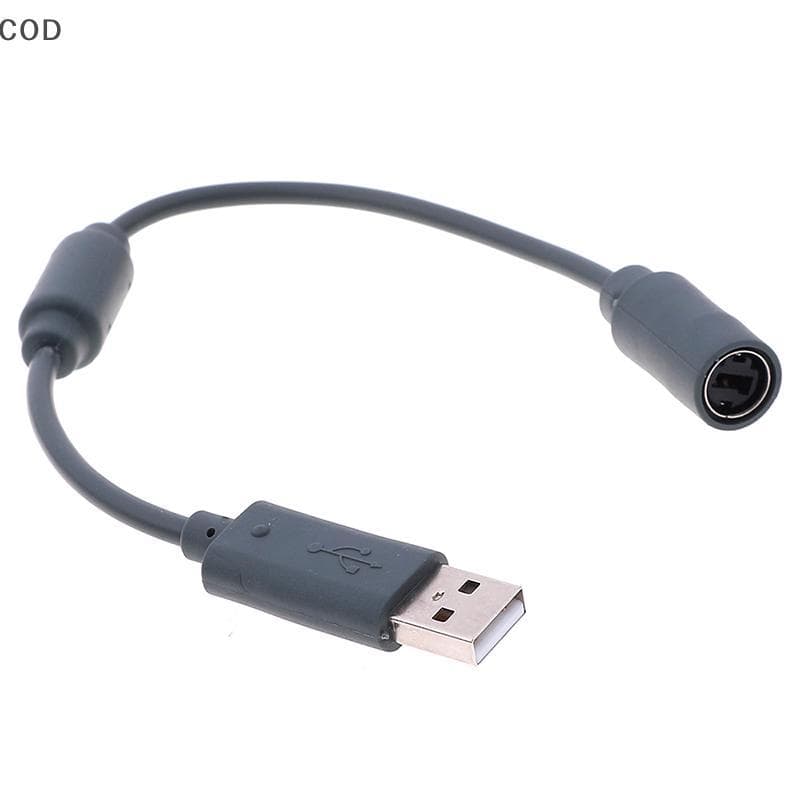 [alc] Cabo Adaptador USB De Controle Com Fio Para 360 Cinza 23 Cm br