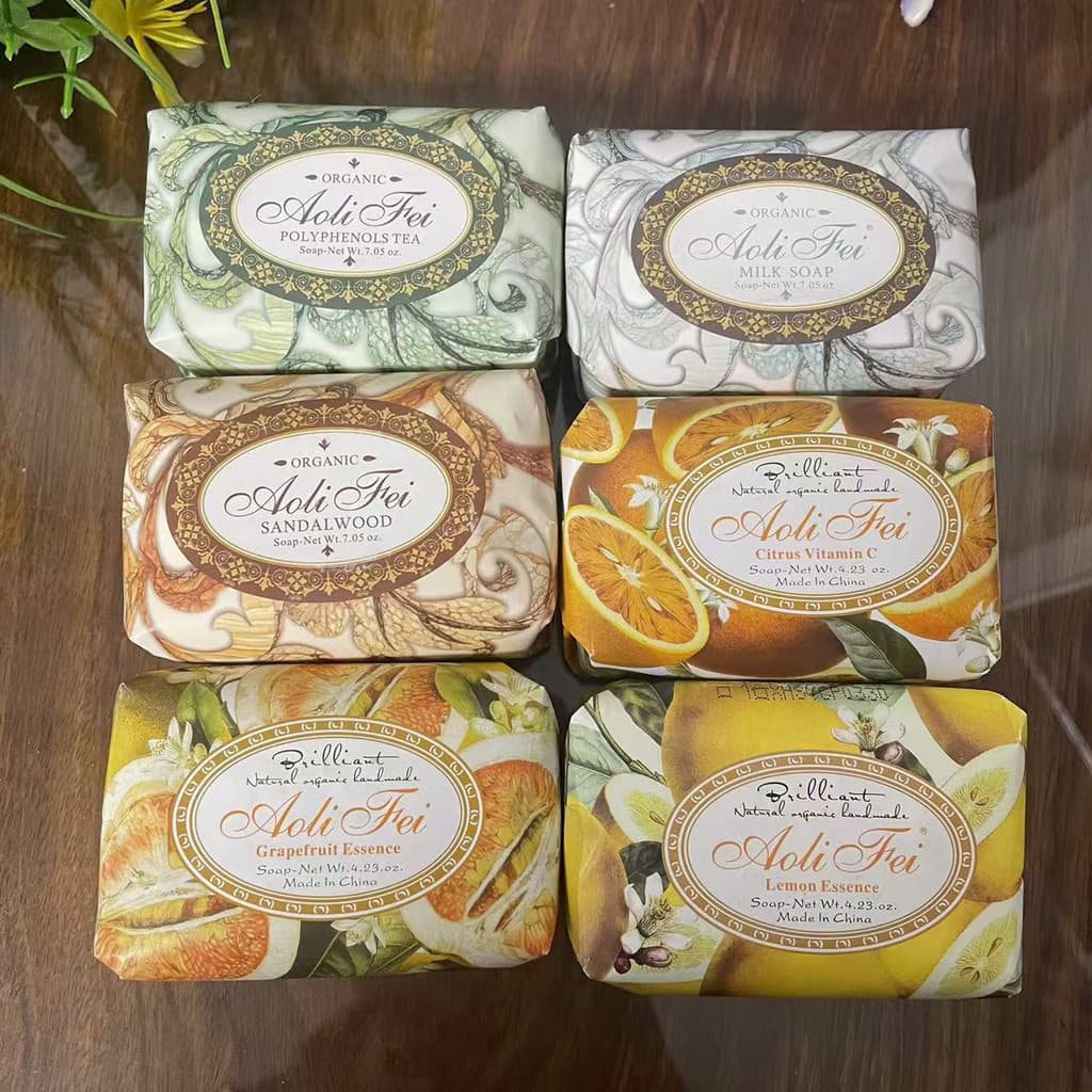 Olife sabonete 120g leite hidratante chá branco polifenol Matcha sabonete antigo sabonete de sândalo lavagem facial banh