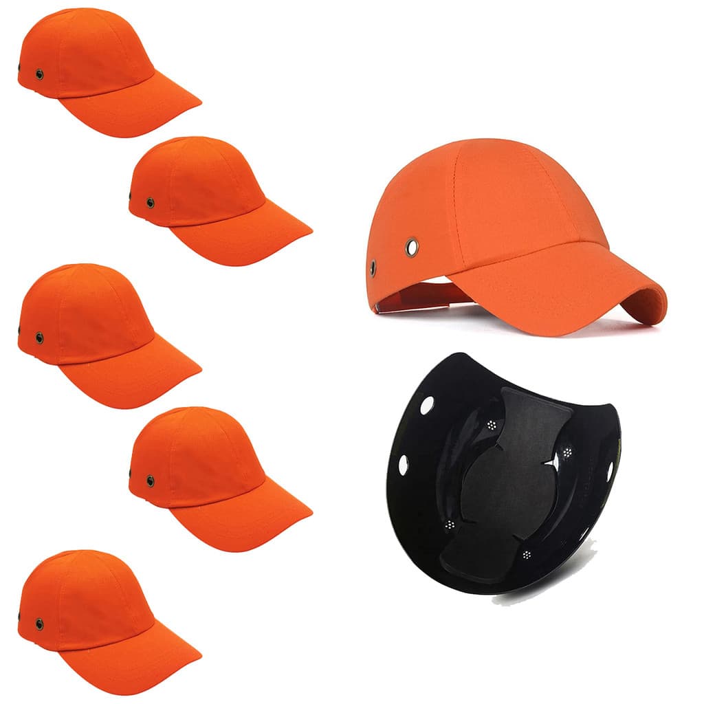 Bone com Capacete Seguranca EPI Kit 5 Uni Obra Construcao Trabalho Reparo Conserto Oficina Casquete Protecao Eficiente