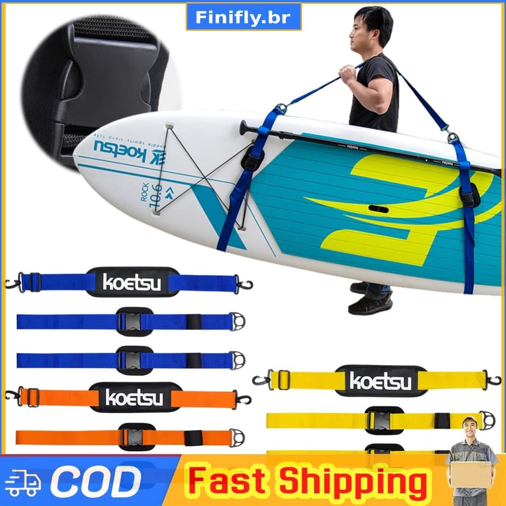 SUP Alça De Transporte Ombro Para Prancha De Surf Stand Up Paddle Board Carrier