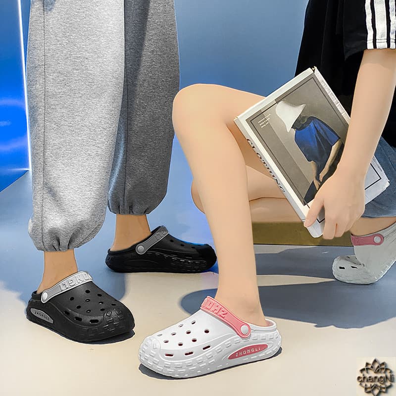 Sandálias de plataforma casuais confortáveis de verão estilo masculino e feminino