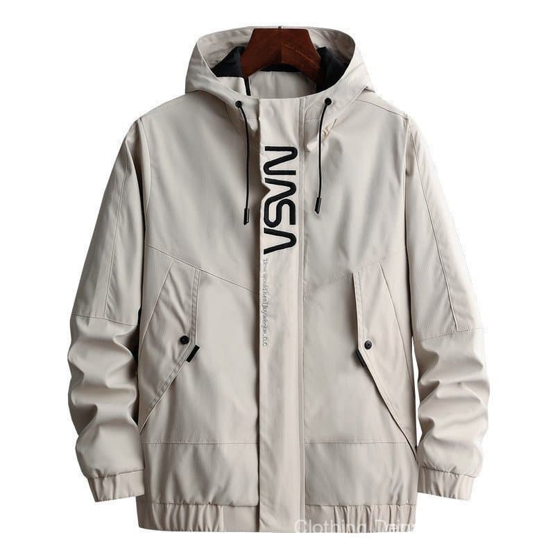 Jaqueta Masculina de Moda, à Prova de Vento para Uso Externo WDQW GQNO