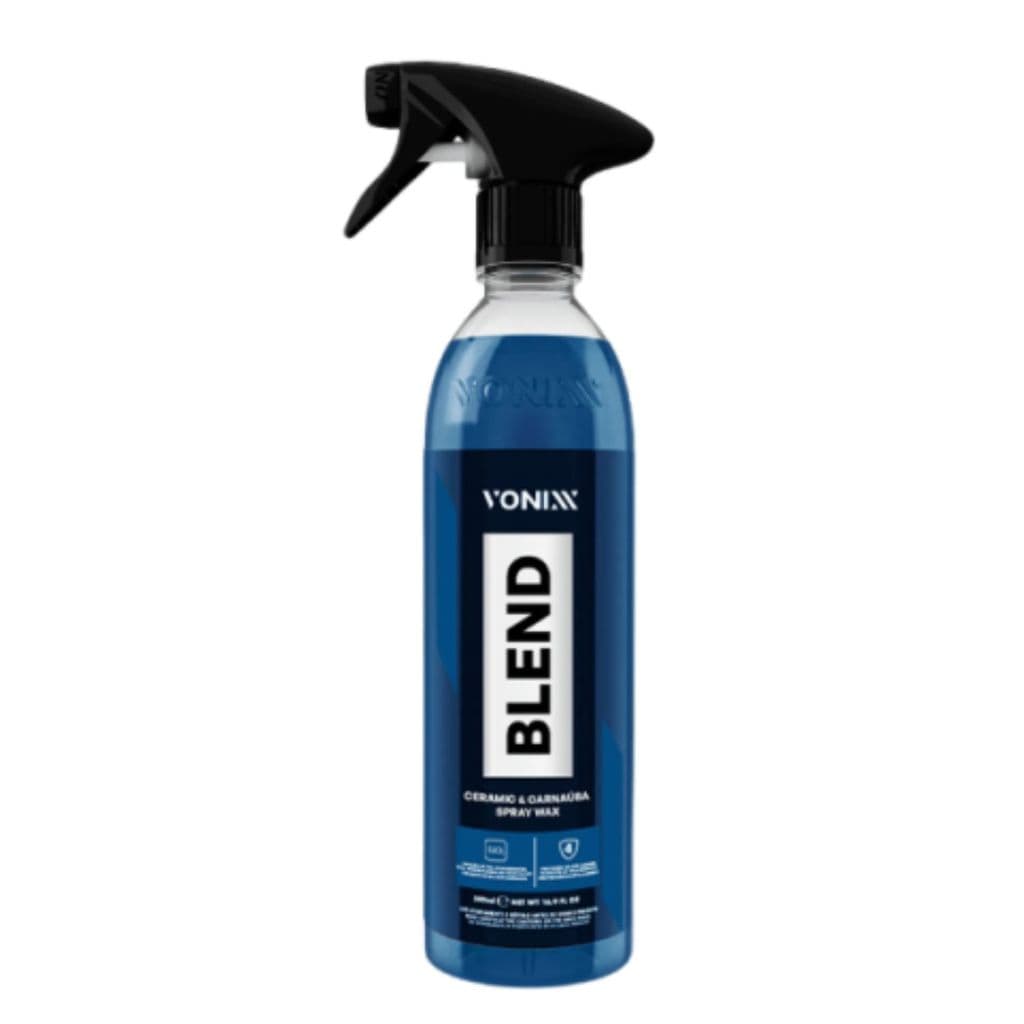 Vonixx Blend Spray Cera de Carnaúba Automotiva 500ML - Brilho Intenso e Proteção Duradoura para Pintura Automotiva
