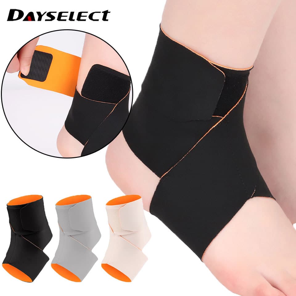 DAYSELECT 1 Peça Esportiva Ajustável Cinta Leve Compressão Anti Entorse Aptidão Protetor De Pés