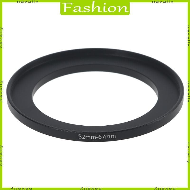 nava Metal 52mm-67mm Adaptador Anel Lente Filtro Intensificador 52-67 mm 52 A 67 Passos