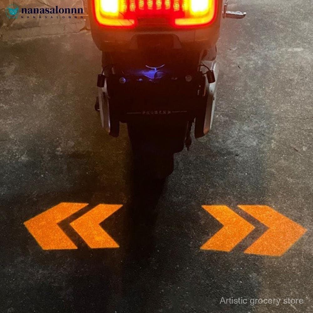 2 Luzes de Sinalização LED para Motocicleta, Luzes Indicadoras Sequenciais de Projeção, Luzes de Condução L7U6