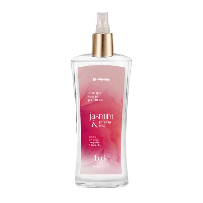 Body Splash Jasmim e Pimenta Rosa 140ml | Raro Aroma