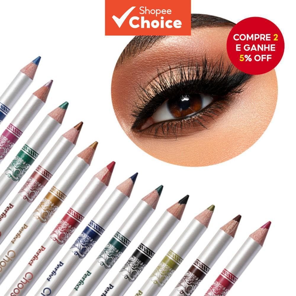 Caneta Delineadora Creme De 12 Cores , Fácil De Colorir , Anti-Suor , Cais Altos , Maquiagem Diária Feminina , Dia Das B