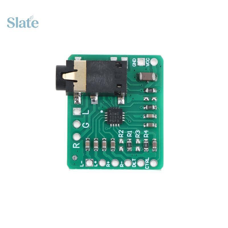Placa Amplificadora De Fone De Ouvido Ardósia TPA6132 Módulo De Áudio Premium HIFI 2.3-5.5V Para Pré-Amplificador DIY Co