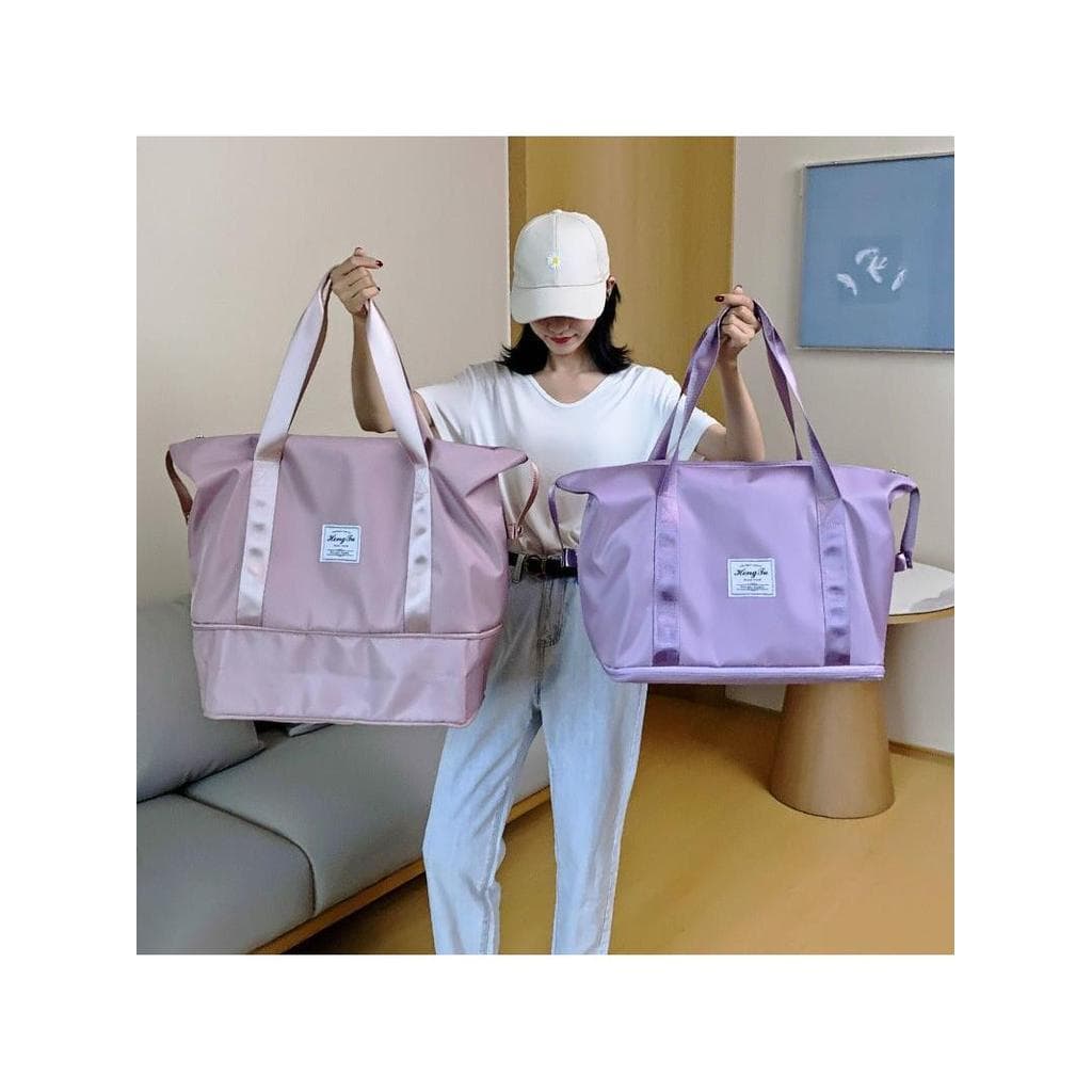 Bolsa de viagem de negócios feminina bolsa de bagagem de curta distância portátil saco de armazenamento de grande capaci