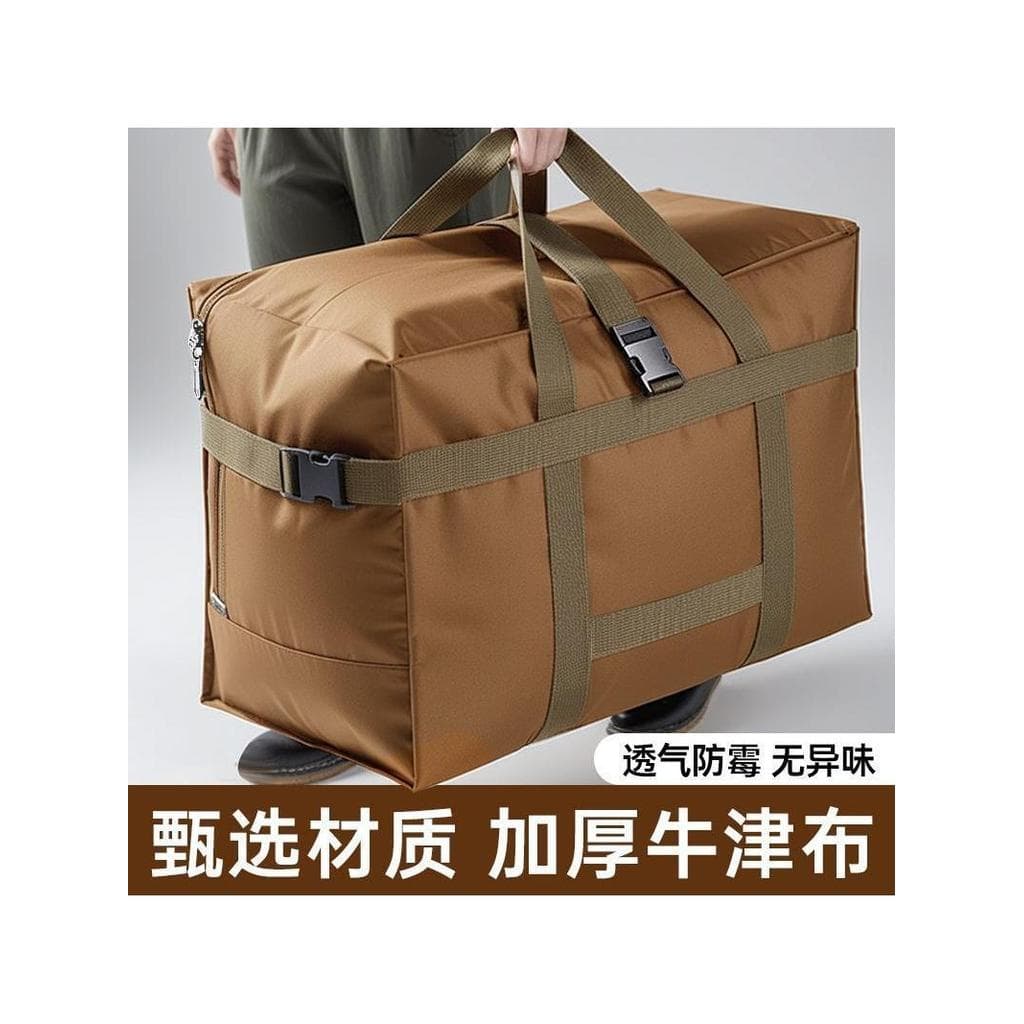 Saco de viagem grande capacidade Oxford pano bagagem em movimento saco de viagem de remessa de ar roupas colcha saco de