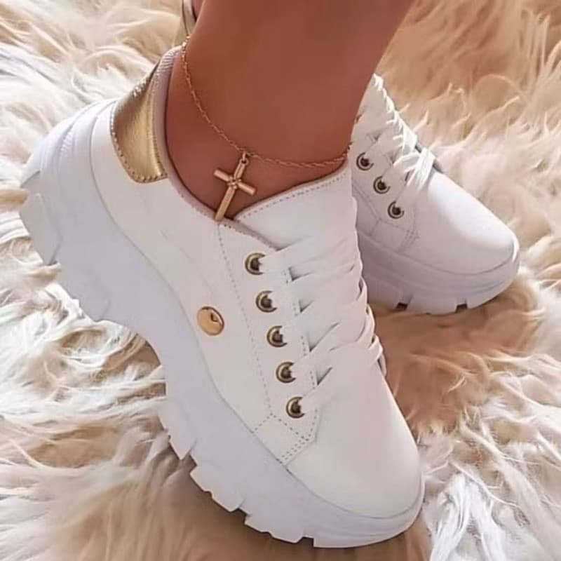 Tênis Feminino Plataforma Premium Macio Leve Envio Imediato