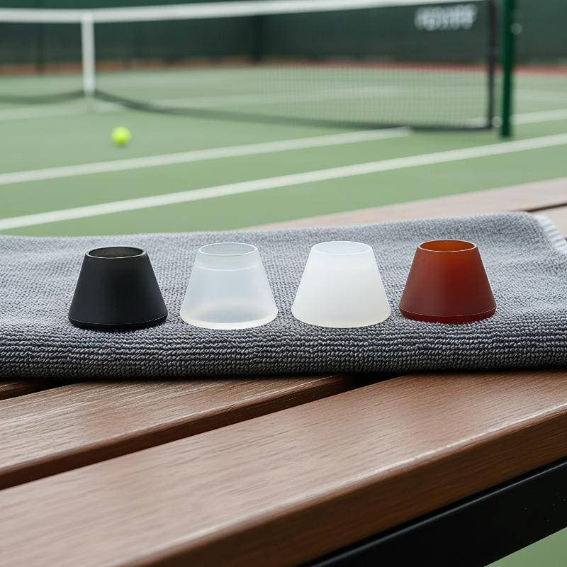 Piqning Anti-Risco Tênis Raet Lidar Com Capa Final Durável Silicone Raquete Butt Cap Acessório Protetor Para Entusiastas