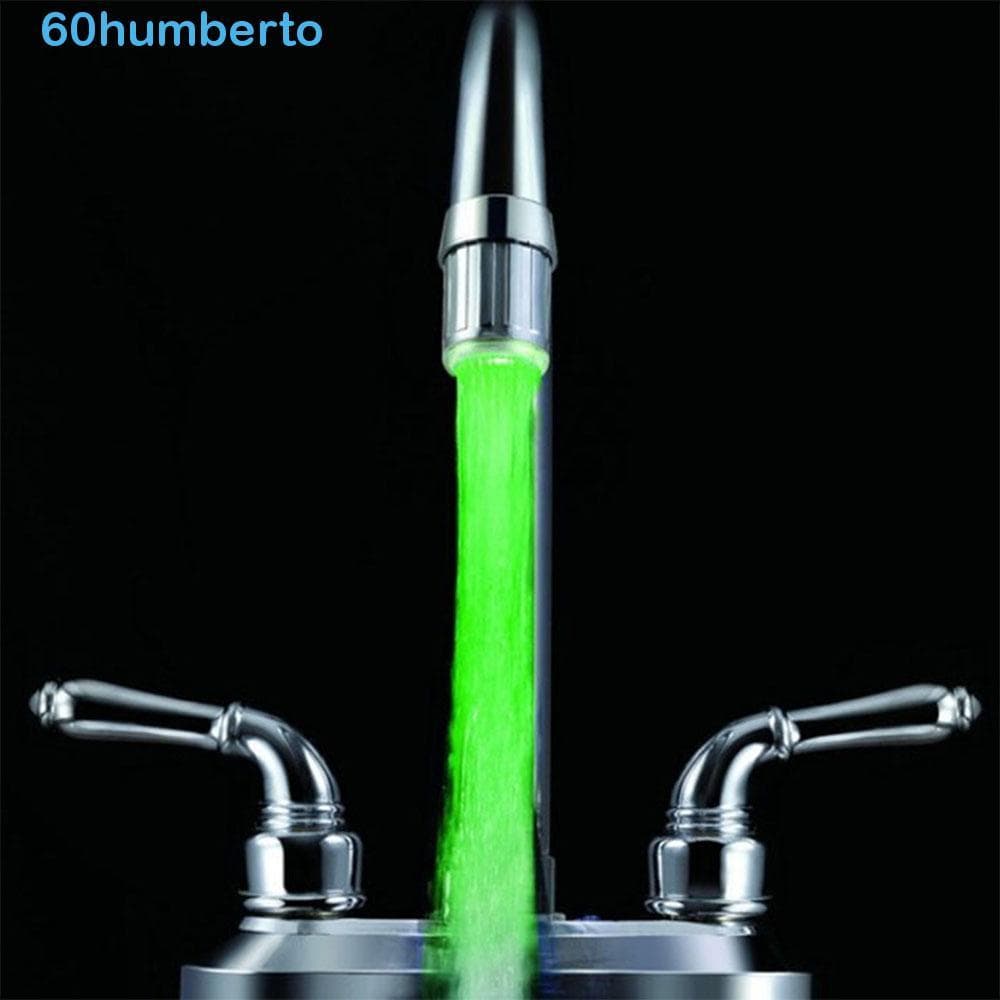 HUMBERTO Torneira De Água Mini Estilo Cozinha/Banheiro Sensor Brilho Mudando Cores Fluxo Torneiras Bacia Luz LED