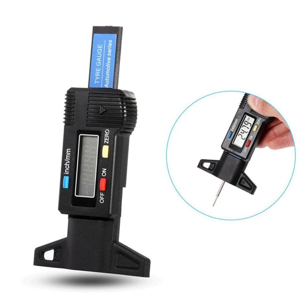 Medidores De Espessura Sistema Monitoramento Scooter Medidor De Pneu De Carro 0-24.5mm Caminhão Seguro Profundidad