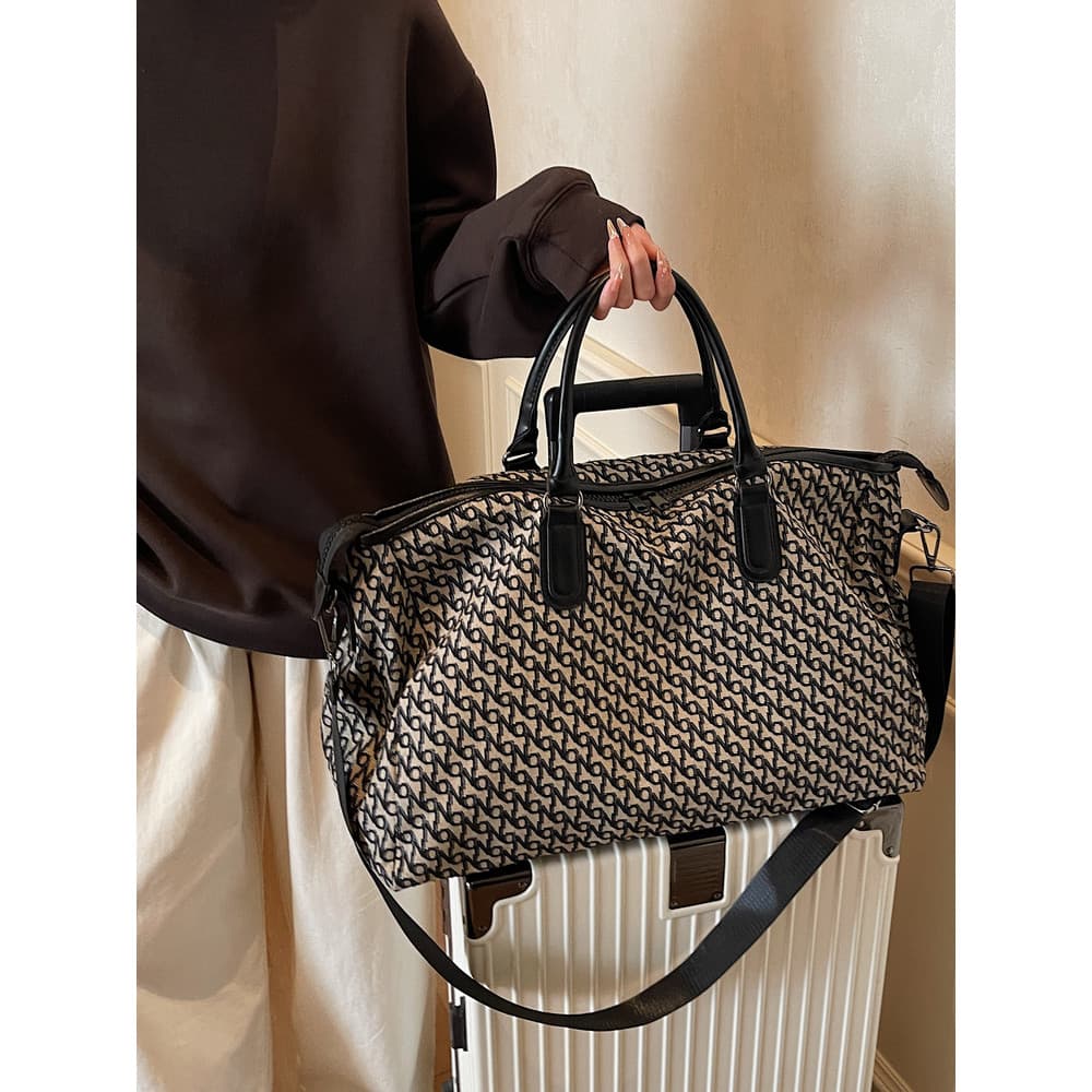 Bolsa de viagem de curta distância de alta aparência tendência da moda feminina bolsa de armazenamento de Fitness portát
