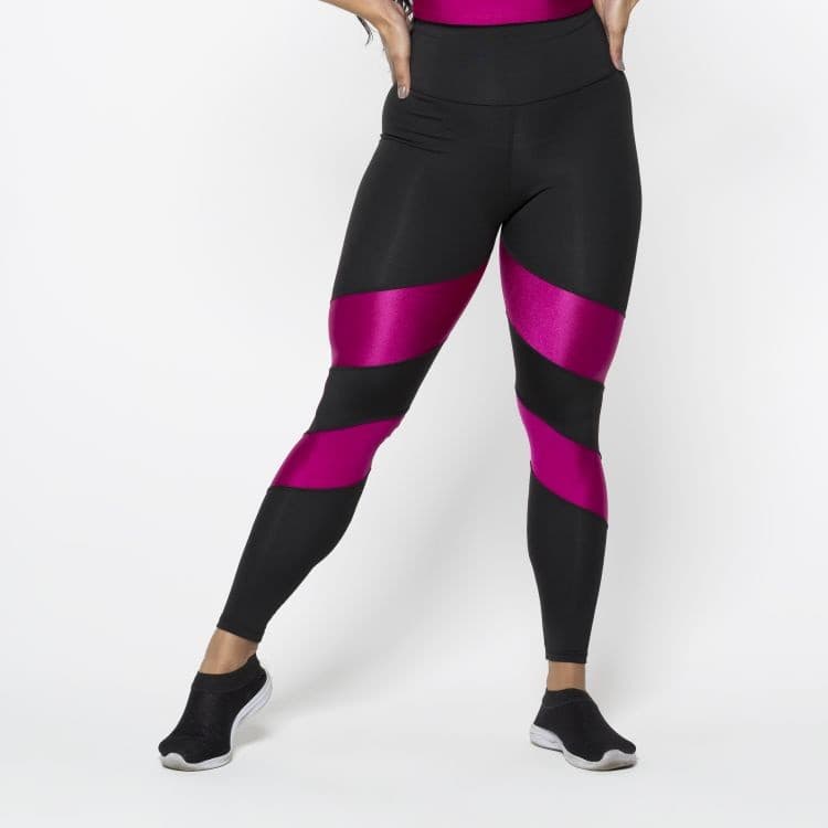 Calça Legging Leg Fitness Moda Academia Suplex Ginásticas Olivia