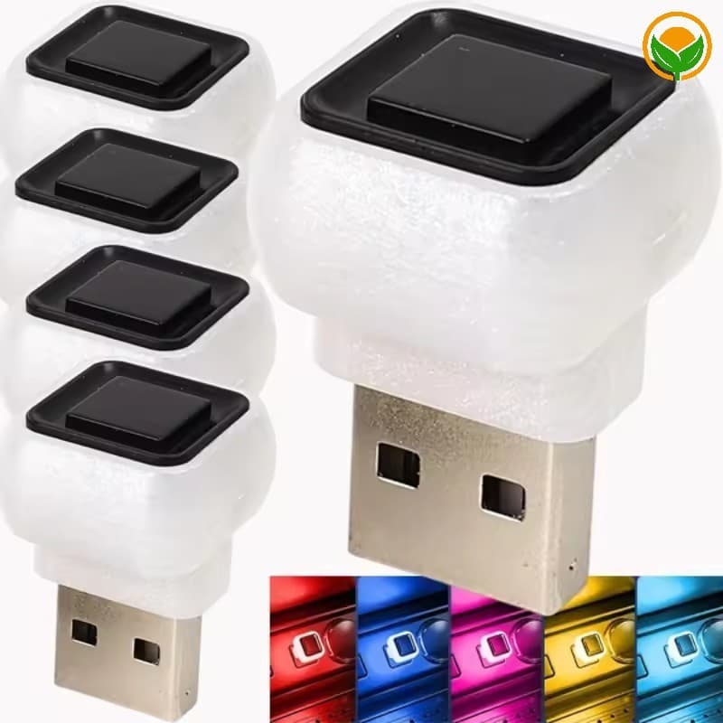 Lâmpada Ambiente De Atmosfera LED Sem Brilho Para Automóvel-Leve E Resistente Ao Desgaste Carro , Laptop , Banco De Potê