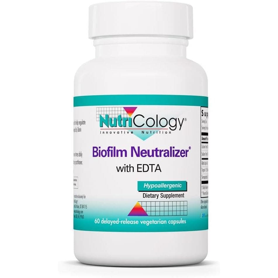 Allergy Research Group Nutricology Neutralizador de Biofilme - Defesa contra Biofilme, Suplemento de EDTA, Enzimas Prote