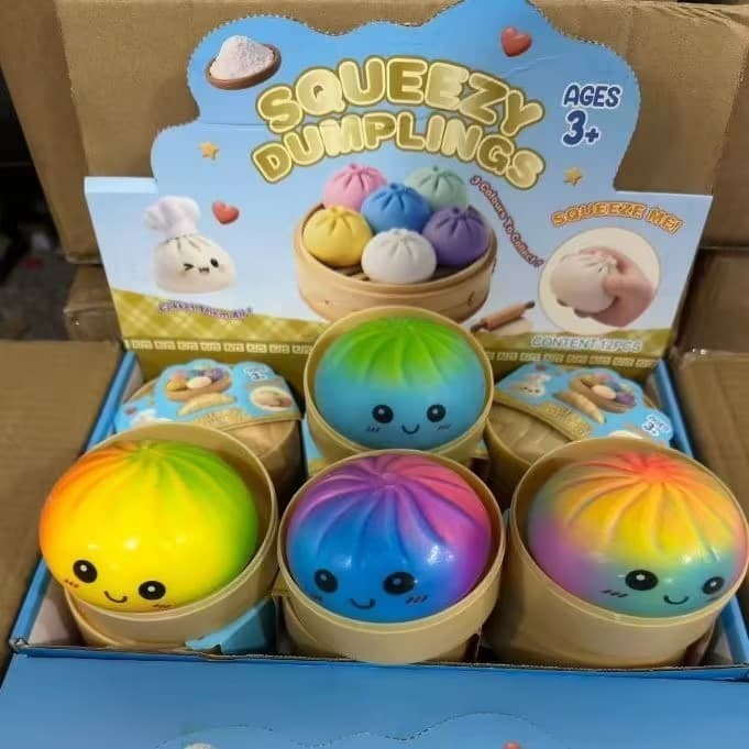Grandes Pães Cozidos No Vapor Transfronteiriços De Venda Quente Para Descomprimir E Apertar , Brinquedos De Descompressã