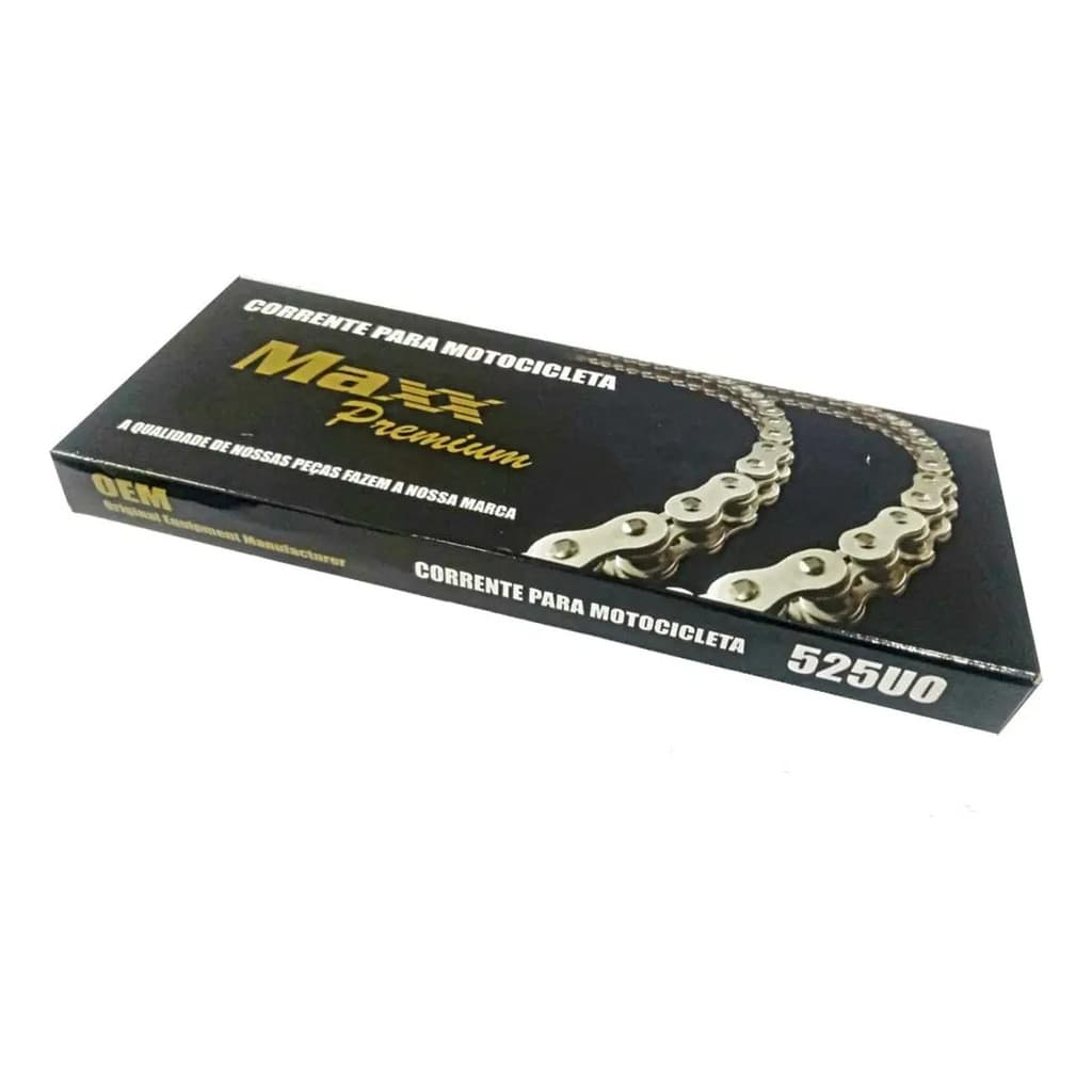 Corrente Moto 525 Uo X 118 Cbr 600 650f/transalp C/ Retentor