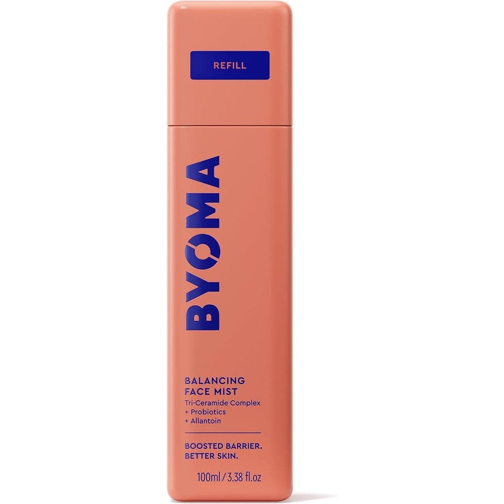 Refil de Névoa Facial Equilibrante BYOMA - Tônico Facial com pH Balanceado com Ceramidas, Probióticos e Alantoína - Spra