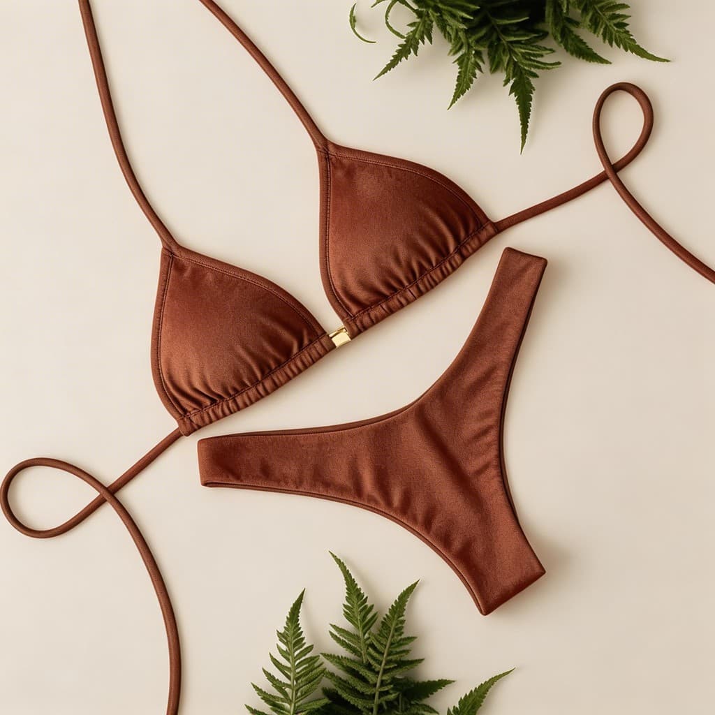 Bikini Calcinha Varias Cores Asa Delta Fio Duplo Cortininha Forro Tendência Moda Praia Premium