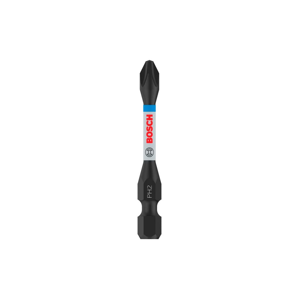 Bits Phillips 1/4" x 55mm PH2 Cartela com 02 Peças 2608522520 - BOSCH