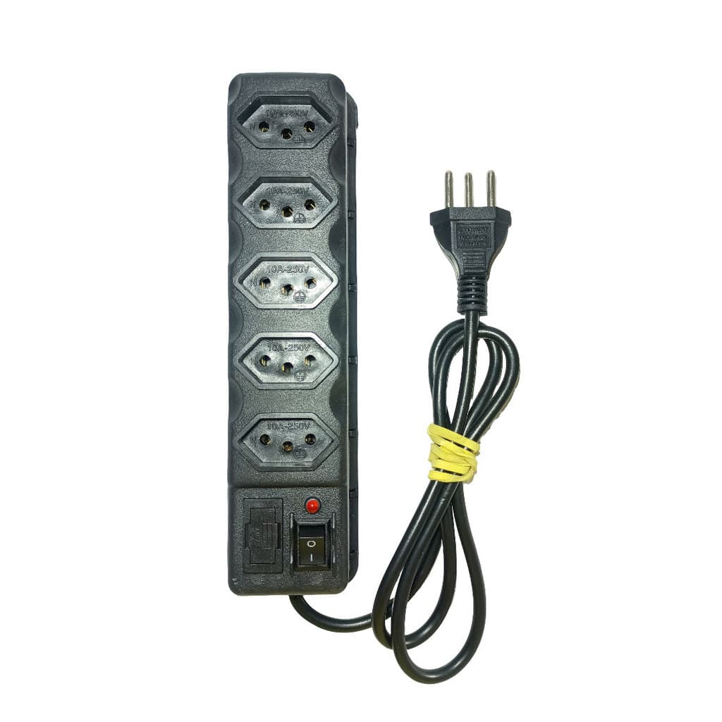 Filtro de Linha Extensão Abs 5 Tomadas