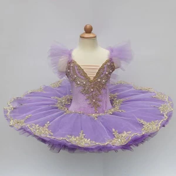 Vestido de balé infantil, fantasia de performance, cisne, lago, suspensórios, instituição infantil, vestido de princesa,