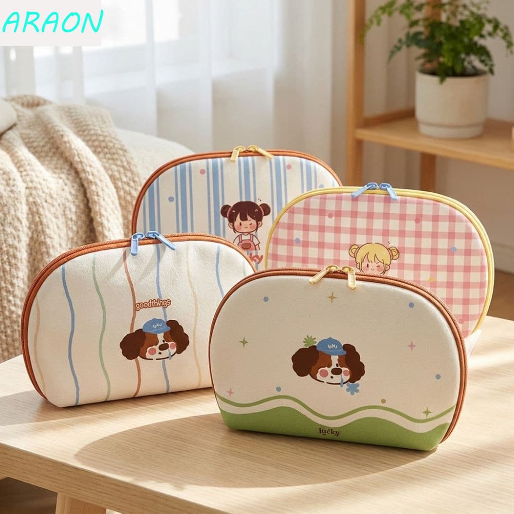 Bolsa De Armazenamento De Roupas Íntimas ARAON , Viagem À Prova D'água De Grande Capacidade , Vários Compartimentos