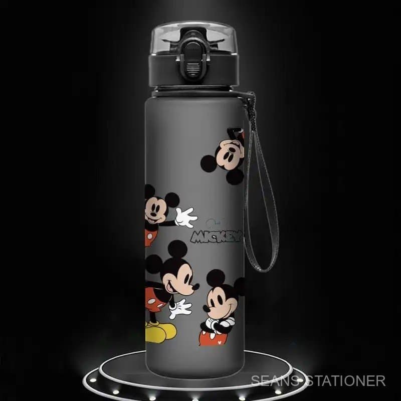 Copo com canudo Hello Mickey Mouse, design fofo, para crianças e estudantes, garrafa térmica, mantém a temperatura, garr