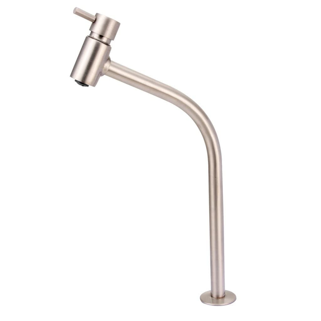 Torneira Alta Inox Lavatório banheiro Mesa Metal Luxo Pia Lavatorio Moderno