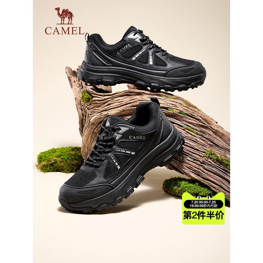 Camel sapatos masculinos 2026 verão baixo-topo ao ar livre antiderrapante caminhadas sapatos masculinos confortáveis sap