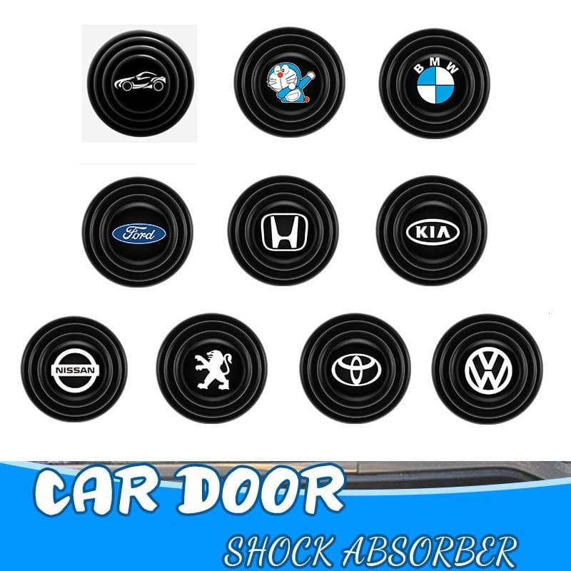 Almofada Anti-Impacto para Porta de Carro, Juntas Adesivas de Silicone Anti-Colisão 6GR2