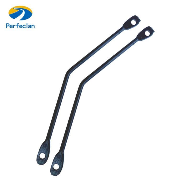 Perfeclan Ferro Rack Traseiro Conector Placa Suporte Da Bicicleta Haste Absorção De Choque Para 24-26 Polegada Mountain