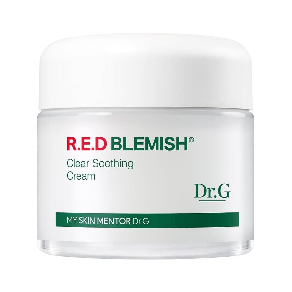 Dr.GR.E.D. Creme para Alívio da Acne - Creme hidratante coreano para aliviar vermelhidão, acne e irritação - Contém extr