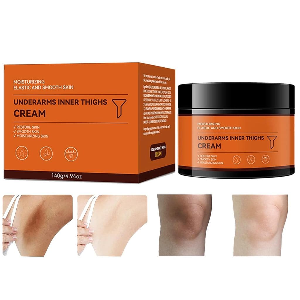 Creme Clareador para Axilas, Removedor de Manchas Escuras Íntimas para o Corpo, Áreas Íntimas, Parte Interna da Coxa, Ax