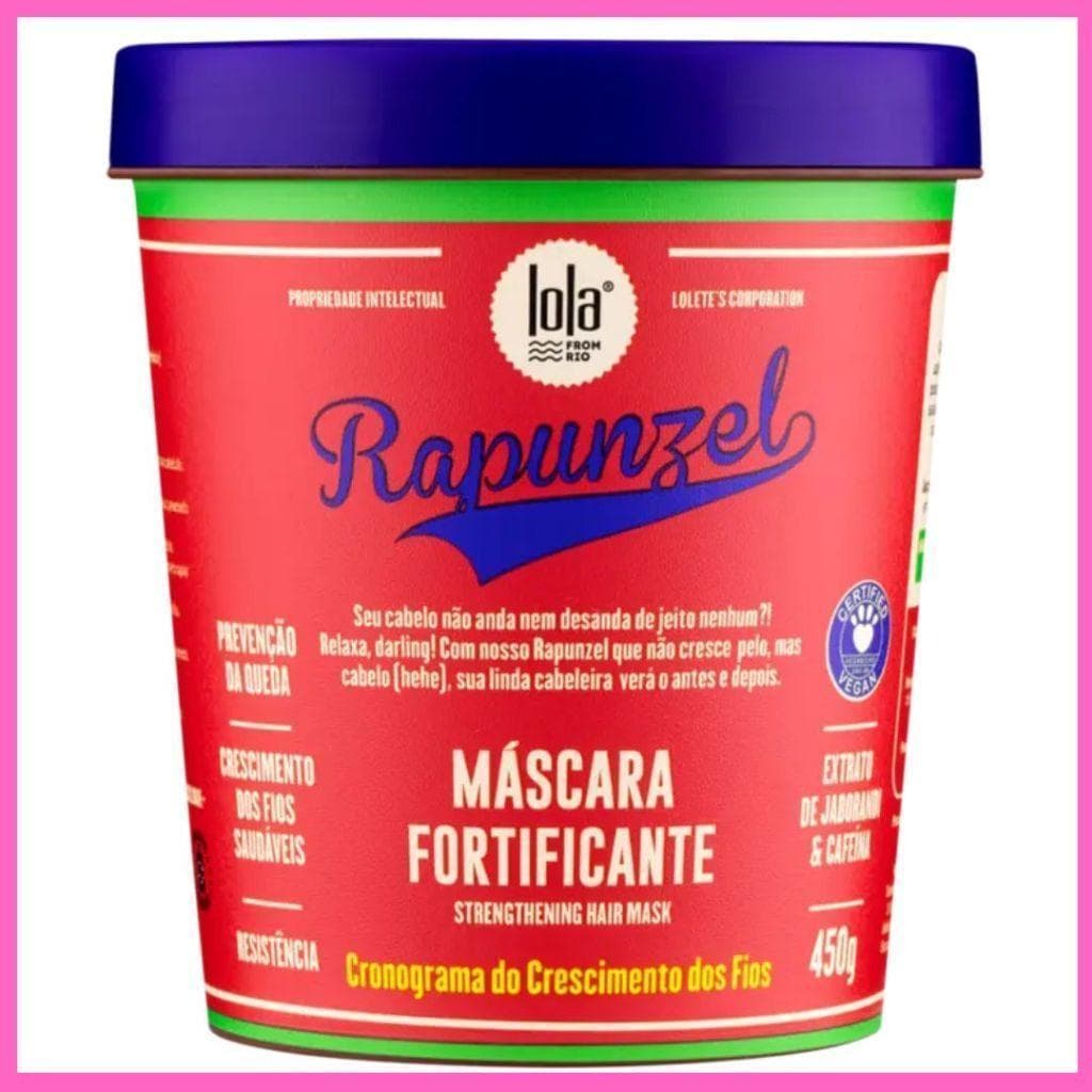 Lola Cosmetics Rapunzel - Máscara Fortificante Crescimento Dos Fios 450g