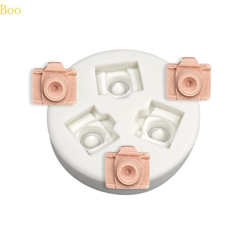 Boo Câmera Molde Silicone Para Assar Bolo Chocolate Fondant