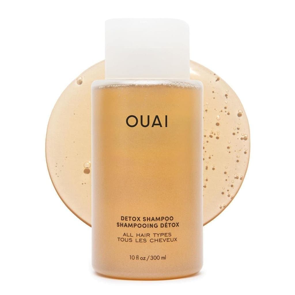 Shampoo Detox OUAI - Adequado para remover sujeira, resíduos, óleo e resíduos de gel - Contém vinagre de maçã e ingredie
