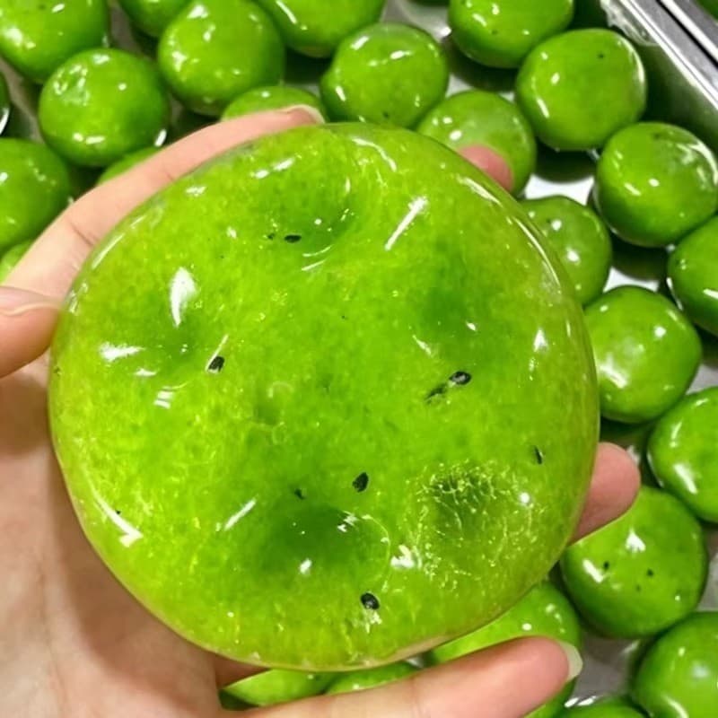 Kiwi Slush Squeeze Bola Mole Brinquedos Fidget Som Crocante Não Rebote Artesanal Simulação Realista Brinquedo De Descomp